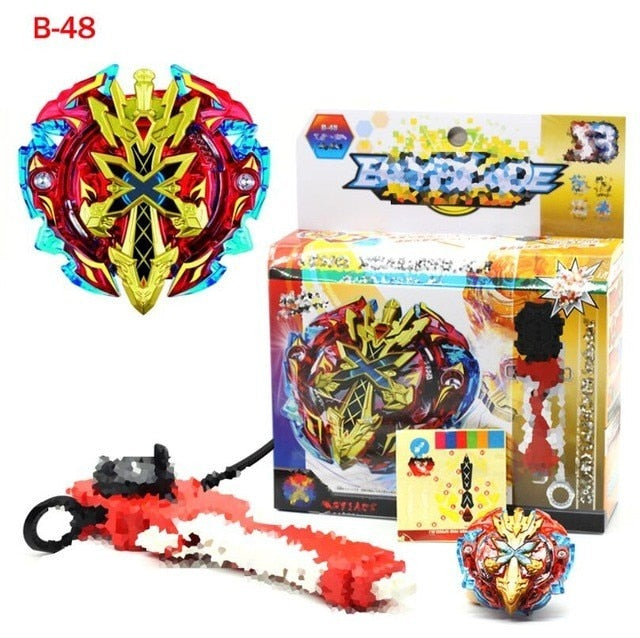 Beyblade B-167-164-163-160-159-145 Metal Fusion Top Burst 4D Master  Bayblade Bey Blade Con Lanzador Y Caja Toys